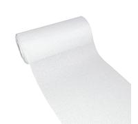 DEKO AS Chemin de Table shabby Chic en Polyester sans Odeur Blanc 20 cm x 25 m