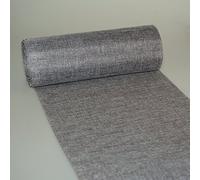Deko AS GmbH 'Chemin de Table Shabby Chic en Aspect Lin - 300 mm - 15 m - Col. 22 Gris foncé - 69-300-15-22