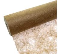 Deko AS GmbH Ruban de Table dunkelgold sizo Flor 60 cm Rouleau 25 Mètres - 60-600-25-041
