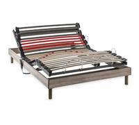 DEKO DREAM Ensemble Matelas+sommier Relaxation électrique Comfort Samba - 140x200 cm - Matelas Mousse