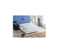Deko Dream – Ensemble matelas + sommier 160 x 200 cm – 24 cm, ressorts ensachés 7 zones réversible