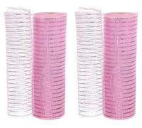 Deko-Meshband, lot de 2, 25 cm x 25 cm, film plastique, rose