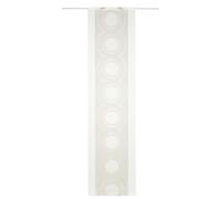 Deko Trend Medio 6236793 77 Panneau Japonais avec Charriaud Polyester Blanc/Champagne 245 x 60 x 245 cm