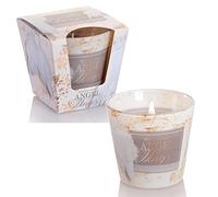 Dekohelden24 Lot de 2 bougies parfumées Angel Wings, 8 x 8 x 8 cm, 115 g par bougie