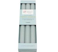 Dekohelden24 Lot de 3 bougies cannelées pour chandelier - Dimensions : H x Ø env. 25 x 2 cm