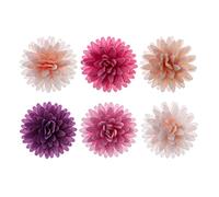 Dekora - 12 Décorations de Gateau d'Anniversaire Comestibles - Fleurs Azymes Gateau de 4,5 cm 126149 Multicolore, Sélection