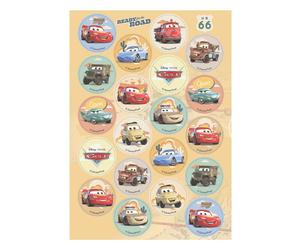 dekora - 20 mini disques en gaufrette Ø 3,4 cm - Décoration comestible pour cupcakes