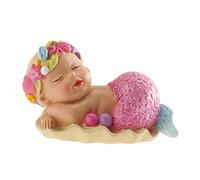 Dekora - 310133 Figurine Gâteau Baptême Fille Petite Sirène 10cm