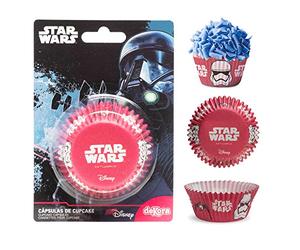 Dekora - 339235 Caissettes Cupcakes avec Design Star Wars - 50 Unités
