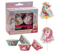 Dekora-339252 Capsules et décoration Cupcakes avec motif, multicolore, 24 (339252)