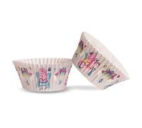 Dekora - 339260 Caissettes Cupcakes en Papier Peppa Pig 5 x 3 cm - 25 Unités