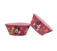 Dekora - 339263 Caissettes Cupcakes avec Design Mickey Mouse Disney - 25 Unités