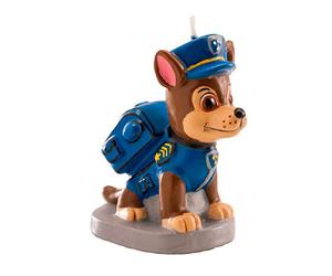 Dekora - 346170 PAT PATROUILLE Bougie Figurine 3D Cire Bleu 9 x 5 x 15 cm
