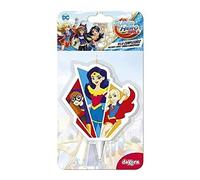 Dekora - 346198 Bougie Figurine 2D Super Hero Girls - 5 x 2 x 8 cm