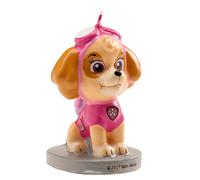 Dekora - Bougies d'Anniversaires Originales | Bougie d'Anniversaire en 3D de Skye pour les Gâteaux d'Enfants - 7 cm