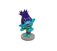Dekora - Cake Topper Décoration pour Gâteaux Figurine de Branch de Trolls de PVC 347145 Taille Unique Multicolore