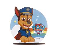 Dekora - Cake Topper pour Pâtisserie | Cake Topper Chase de la Pat Patrouille - Mesures: 12x12,5 cm