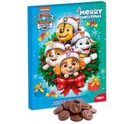 dekora - Calendrier de l'Avent au chocolat pour enfants Pat' Patrouille 50 | Lot de 24 chocolats au chocolat au lait, 50 g, adaptés aux végétariens, idéal pour Noël