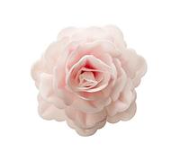Dekora - Décoration Comestibles Forme de Roses Rouges en Gaufrette pour Gâteau, 12,5cm, Rose Clair