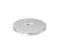 dekora - Dessous de Gâteau Rond | Semelle Gateau Rond - Plateau Gateau - 25 cm Multicouleur 540226, Argentée
