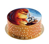 Dekora - Disque Comestible de Le Roi Lion pour la Décoration du Gâteau d'Anniversaire - 20 cm |236039