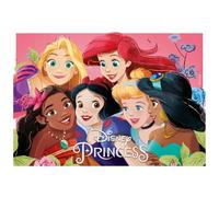 dekora - Feuille comestible Princesses Disney - Papier sucre A5 (14,8 x 21 cm) - Décoration pour gâteaux d’enfants - Sans gluten, sans sucre ajouté, convient aux végétariens - Facile à utiliser
