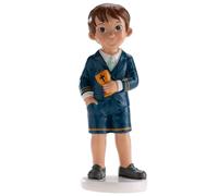 dekora - Figurine de Gâteau de Première Communion pour Garçon Blas - 16 cm 315111 Multicolore