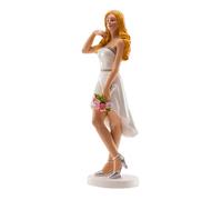 dekora - Figurine pour gâteau de mariage 16 cm - Décoration de Gâteau de mariage en Résine - Design Original et Détaillé - Cake topper Apte au Contact Alimentaire