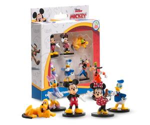 Dekora - Kit de décoration de gâteau Mickey Mouse et ses amis en PVC - 3,5 cm