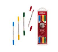 Dekora - Lot de 4 crayons de couleur pour décoration de cupcakes, fondant ou papier gaufrette