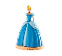 dekora - Mini Figurine pour Décoration de Gâteau, Disney Princess Cendrillon, Bleu, 8 cm 347108 Taille Unique
