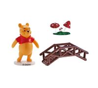 dekora | Winnie L'Ourson Décoration De Gâteau En Pvc | Plastique | Disney Licensed | Kit De Décoration