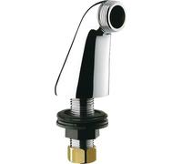 Delabie 2 pcs. tube de trop-plein montage sur bord de baignoire G1/2B x G3/4B H70 D14mm