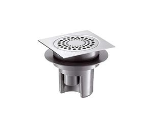 Delabie DEL00021 Siphon réglable Sol Dur 150x150 Sortie Ø40-683001