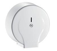 Delabie - Distributeur de papier wc moyen modele acier 10-10 laque blanc fixation cachee Ref : 2910