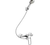 Delabie DU-Sys, robinet à décharge automatique avec bras articulé, modèle 2739EP, système Securitouch, raccordement côté alimentation, modèle S/C
