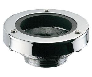 Delabie écoulement d'urinoir G11/4B D 50 mm sans écrou, laiton chromé