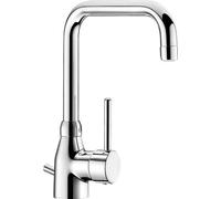 Delabie EHM pour lavabo, goulot pivotant H195 L150mm avec robinetterie à tirage