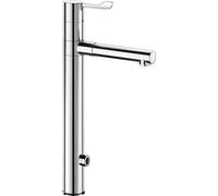 Delabie Elektron. MBatt. Schwenkausl.,H300mm,2 BIOCLIP-Edelstahlausl.