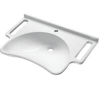 Delabie lavabo MINERALCAST PMR mural L 785 trou de robinet D35 mm mi.