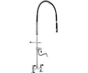 Delabie lave-vaisselle m. MA150,robinetterie manuelle 433010+vent. de sortie
