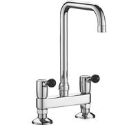 Delabie Mitigeur à 2 trous MA 150mm 60l/min, sortie pivotante D22 L.300 mm