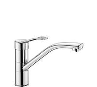 Delabie-Mitigeur d évier 2500 sur table monotrou à bec orientable limité à 120 Réf 2510