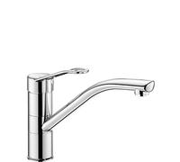 Delabie Mitigeur d'évier monocommandé SPT 2510 – Bec pivotant H155 L230, poignée étrier