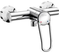 Delabie Mitigeur de douche SECURITHERM EP, poignée encastrée, raccordement d'appoint