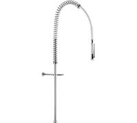 Delabie Pommeau de lave-vaisselle + douchette 433000 sans bras, colonne montante longue G3/4
