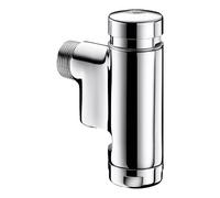 Delabie - Robinet temporise TEMPOFLUX 20x27 a bouton amorceur pour WC corps en laiton chrome avec robinet d arret integre Ref 761001