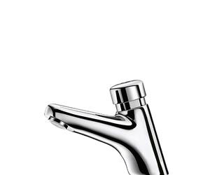 Delabie - Robinet temporise TEMPOSTOP 2 pour lavabo bouton-poussoir avec securite anti-blocage Ref : 702301