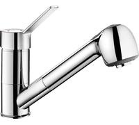 Delabie SPT-EHM, EP, bec pivotant, H105mm, douchette extractible, manettes de commande