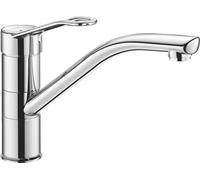 Delabie SPT Mitigeur monocommandé avec bec pivotant H.155 L.230,poignée étrier